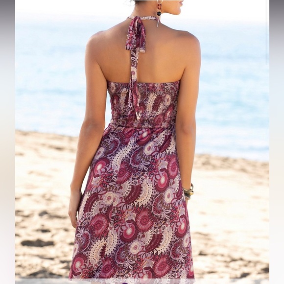 Printed Halter Dress - Lascana XL - Picture 13 of 13